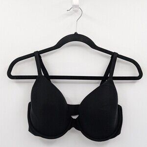 Victoria's Secret Bra Women's 36D Black Modal Blend Demi